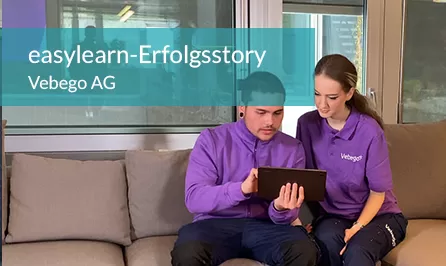 Die Vebego AG schult mit easylearn